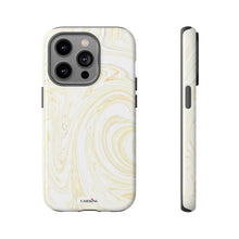 Load image into Gallery viewer, White & Gold Swirl