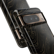 Load image into Gallery viewer, Black & Gold Swirl