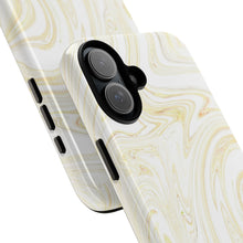 Load image into Gallery viewer, White & Gold Swirl