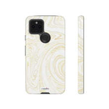 Load image into Gallery viewer, White & Gold Swirl
