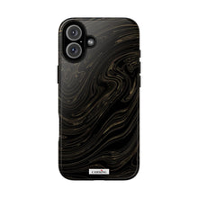 Load image into Gallery viewer, Black & Gold Swirl