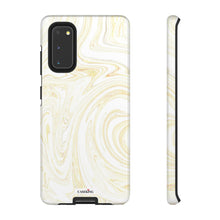 Load image into Gallery viewer, White & Gold Swirl
