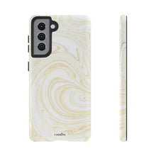 Load image into Gallery viewer, White & Gold Swirl
