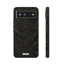 Load image into Gallery viewer, Black & Gold Swirl