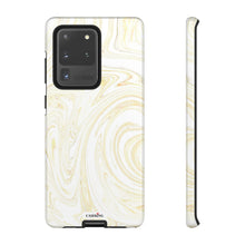 Load image into Gallery viewer, White & Gold Swirl