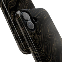 Load image into Gallery viewer, Black & Gold Swirl
