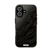 Load image into Gallery viewer, Black & Gold Swirl
