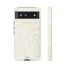 Load image into Gallery viewer, White & Gold Swirl
