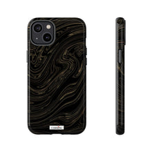 Load image into Gallery viewer, Black & Gold Swirl