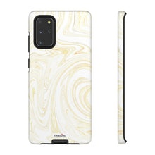 Load image into Gallery viewer, White & Gold Swirl