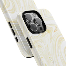 Load image into Gallery viewer, White & Gold Swirl