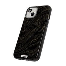 Load image into Gallery viewer, Black & Gold Swirl