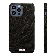 Load image into Gallery viewer, Black & Gold Swirl