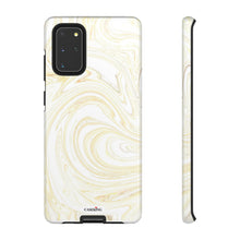 Load image into Gallery viewer, White & Gold Swirl