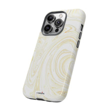 Load image into Gallery viewer, White & Gold Swirl