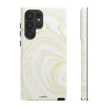 Load image into Gallery viewer, White & Gold Marble
