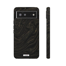 Load image into Gallery viewer, Black & Gold Swirl