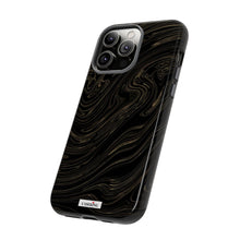 Load image into Gallery viewer, Black & Gold Swirl