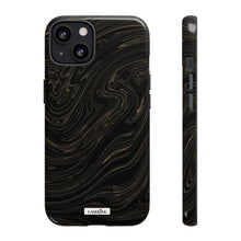 Load image into Gallery viewer, Black & Gold Swirl