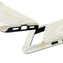 Load image into Gallery viewer, White & Gold Marble