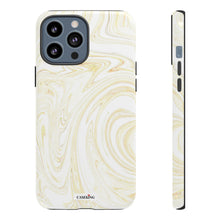 Load image into Gallery viewer, White & Gold Swirl