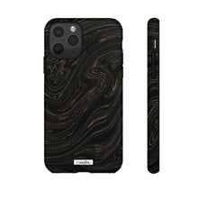 Load image into Gallery viewer, Black & Gold Swirl