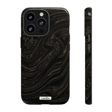 Load image into Gallery viewer, Black & Gold Swirl