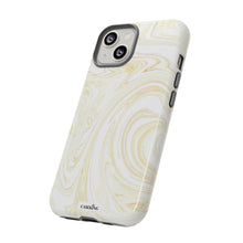 Load image into Gallery viewer, White & Gold Swirl