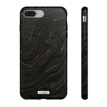 Load image into Gallery viewer, Black & Gold Swirl