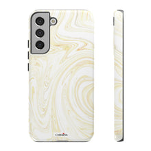 Load image into Gallery viewer, White & Gold Swirl