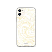 Load image into Gallery viewer, White & Gold Swirl