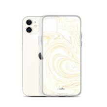 Load image into Gallery viewer, White & Gold Swirl