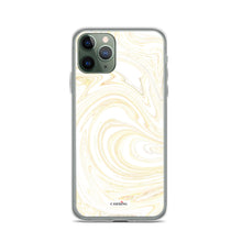 Load image into Gallery viewer, White & Gold Swirl