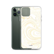 Load image into Gallery viewer, White & Gold Swirl