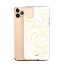 Load image into Gallery viewer, White & Gold Swirl