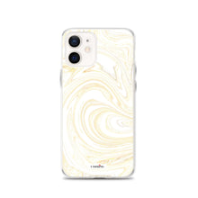 Load image into Gallery viewer, White & Gold Swirl