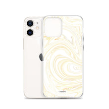 Load image into Gallery viewer, White & Gold Swirl