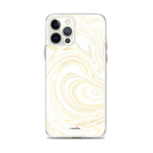 Load image into Gallery viewer, White & Gold Swirl