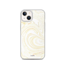Load image into Gallery viewer, White & Gold Swirl