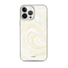 Load image into Gallery viewer, White & Gold Swirl