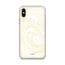Load image into Gallery viewer, White & Gold Swirl
