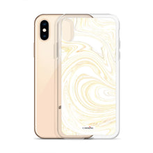 Load image into Gallery viewer, White & Gold Swirl