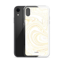 Load image into Gallery viewer, White & Gold Swirl