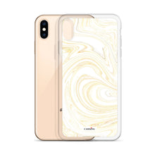 Load image into Gallery viewer, White & Gold Swirl
