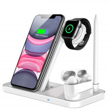 Load image into Gallery viewer, Wireless 4 in 1 Foldable Charging Dock Station Fast Charging