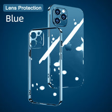 Load image into Gallery viewer, Joyroom Clear Case For iPhone 12 13 Pro Max Back PC+TPU Shockproof Full Lens Protection Cover For iPhone 11 Pro Transparent Case