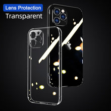 Load image into Gallery viewer, Joyroom Clear Case For iPhone 12 13 Pro Max Back PC+TPU Shockproof Full Lens Protection Cover For iPhone 11 Pro Transparent Case