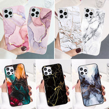 Load image into Gallery viewer, NEW Marble Style Luxury Silicon Case For iPhone
