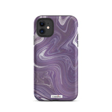 Load image into Gallery viewer, Purple Marble iPhone case