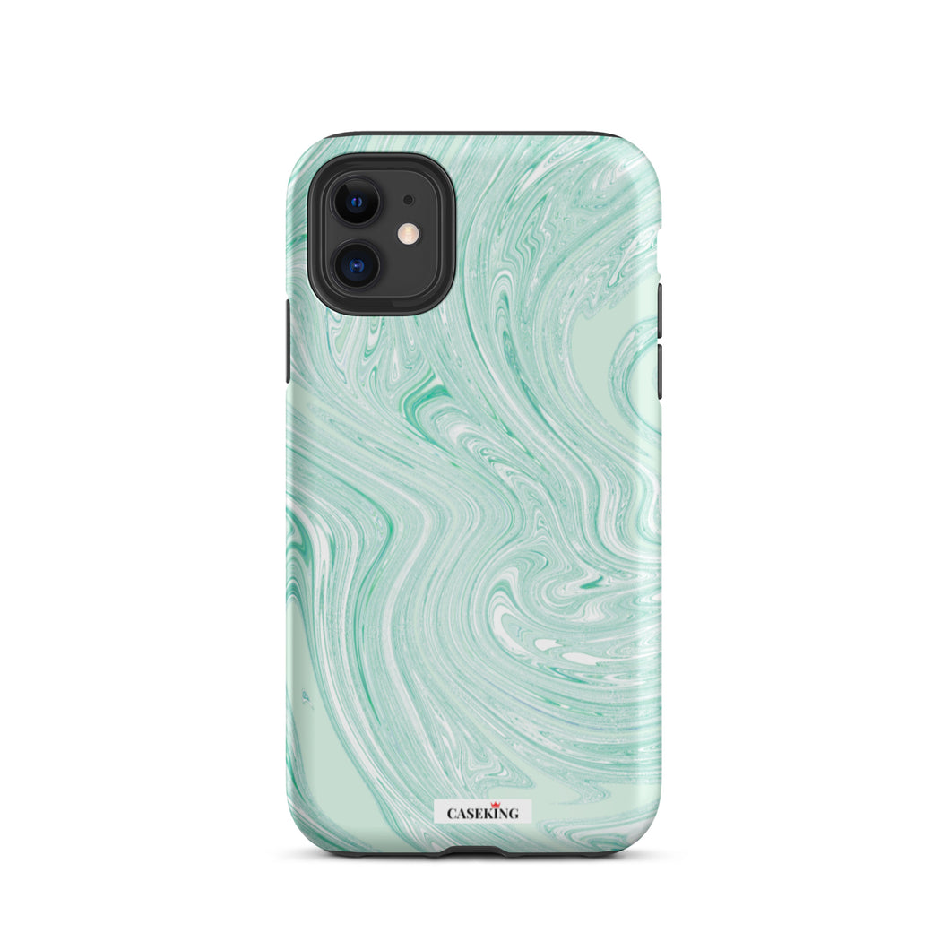 Mint Marble iPhone case